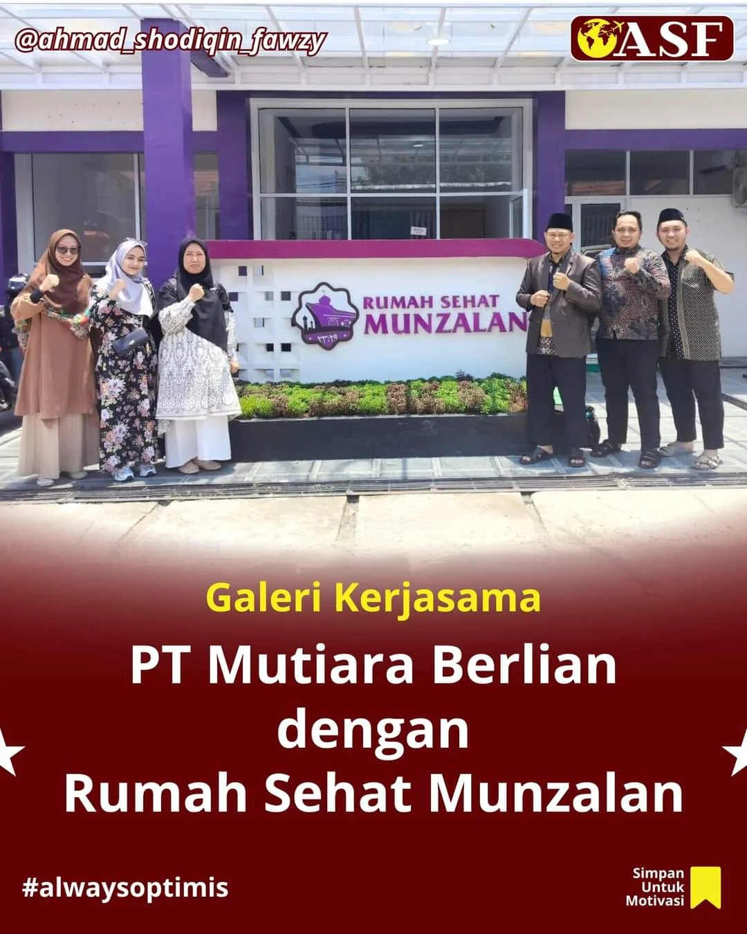 Kerja Sama Agarillus dan Rumah Sehat Munzalan